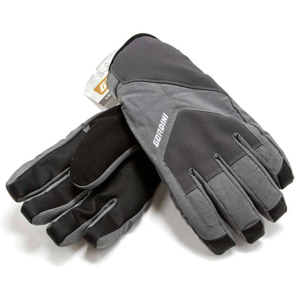 NEW GORDINI men's aquabloc ix waterproof winter gloves in gunmetal